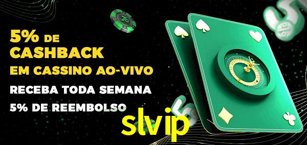 Promoções do cassino ao Vivo slvip